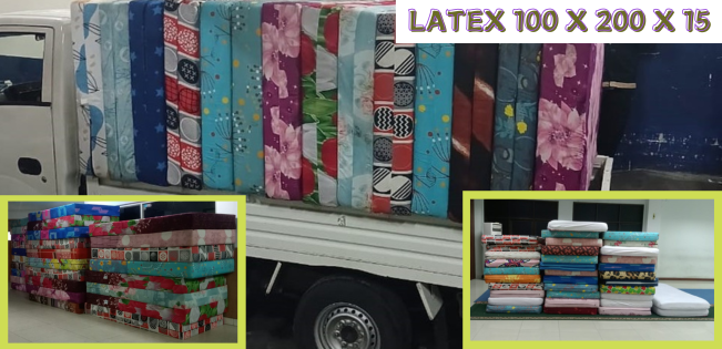 KASUR LATEX UK. 100 x 200 x 15
