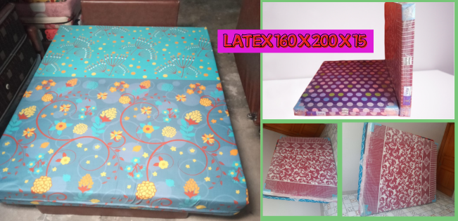 KASUR LATEX UK. 160 x 200 x 15